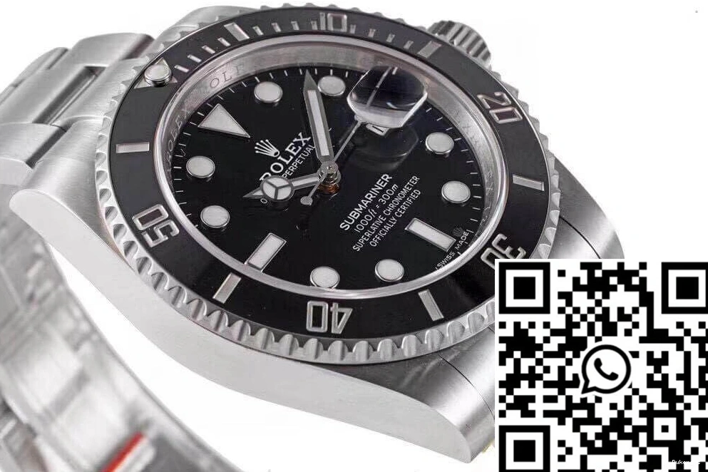 Black Factory Strap Dial Rolex ZF Stainless Steel Submariner 116610LN-97200 0305